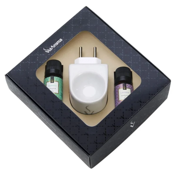 KIT DIFUSOR AROMATIZADOR ORIGINAL COM ESSÊNCIA BAMBOO E LAVANDA