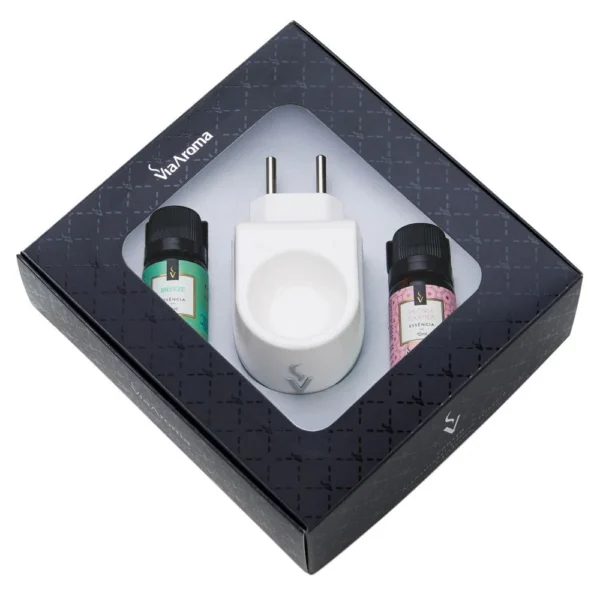 KIT DIFUSOR AROMATIZADOR STANDARD COM ESSÊNCIA BREEZE E PEÔNIA GARDEN