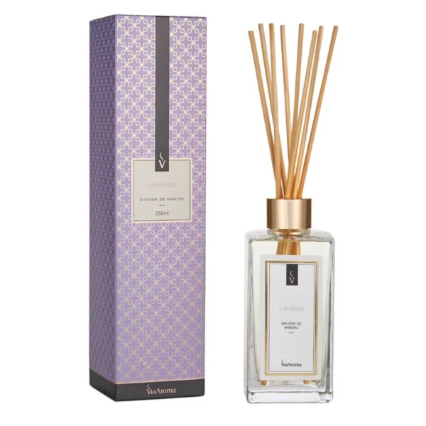 DIFUSOR DE VARETAS LAVANDA 250ML
