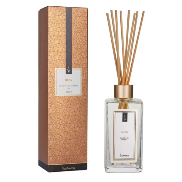 DIFUSOR DE VARETAS MUSK 250ML