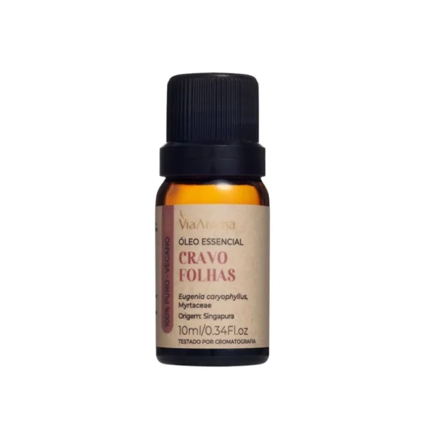 ÓLEO ESSENCIAL CRAVO FOLHAS 10ML