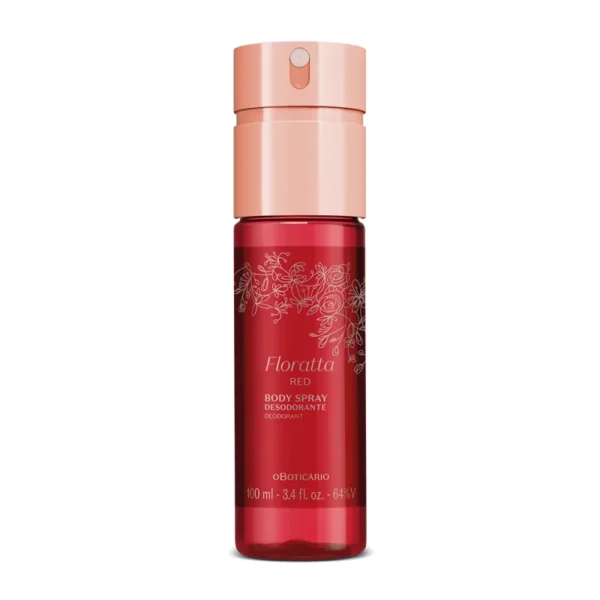 DESODORANTE BODY SPRAY FLORATTA RED 100ML