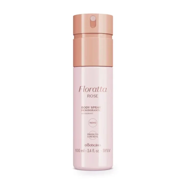 DESODORANTE BODY SPRAY FLORATTA ROSE 100ML