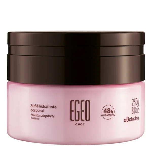 SUFLÊ HIDRATANTE DESODORANTE CORPORAL EGEO CHOC 250G