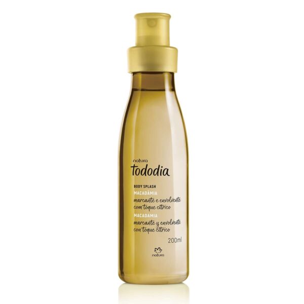 TODODIA MACADÂMIA BODY SPLASH DESODORANTE COLÔNIA FEMININO - 200ML