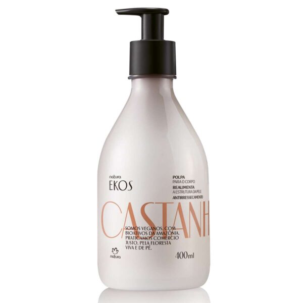 POLPA DESODORANTE HIDRATANTE PARA O CORPO EKOS CASTANHA - 400ML