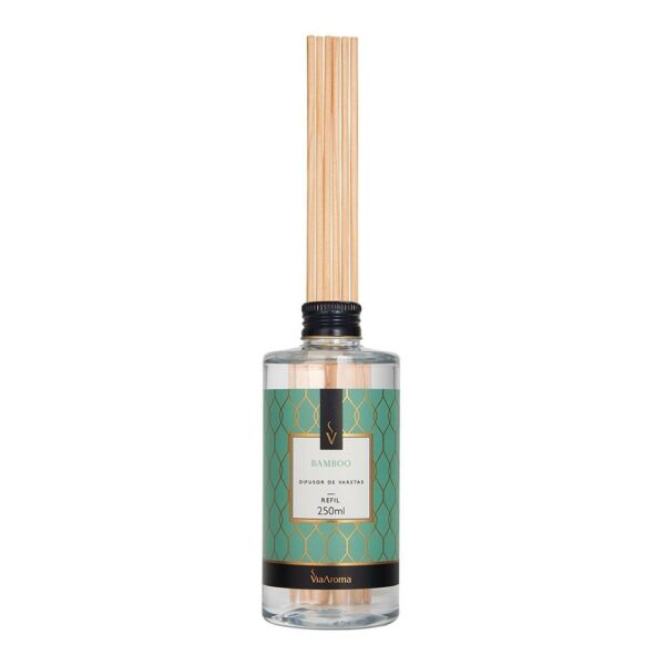 REFIL PARA DIFUSOR DE VARETAS BAMBOO VIA AROMA - 250ML