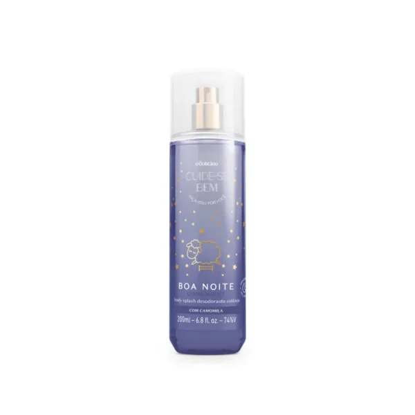 BODY SPLASH DESODORANTE COLÔNIA CUIDE-SE BEM BOA NOITE 200ML