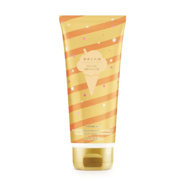 LOÇÃO HIDRATANTE DESODORANTE CORPORAL DREAM CÉU DE BAUNILHA 200ml